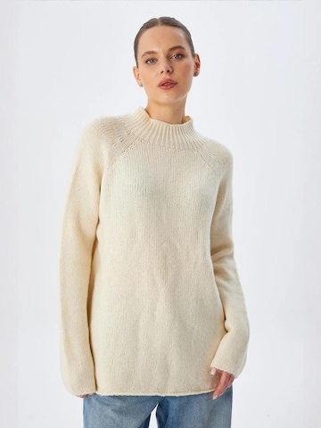 Pullover 'Pullover' di MixRay in beige: frontale