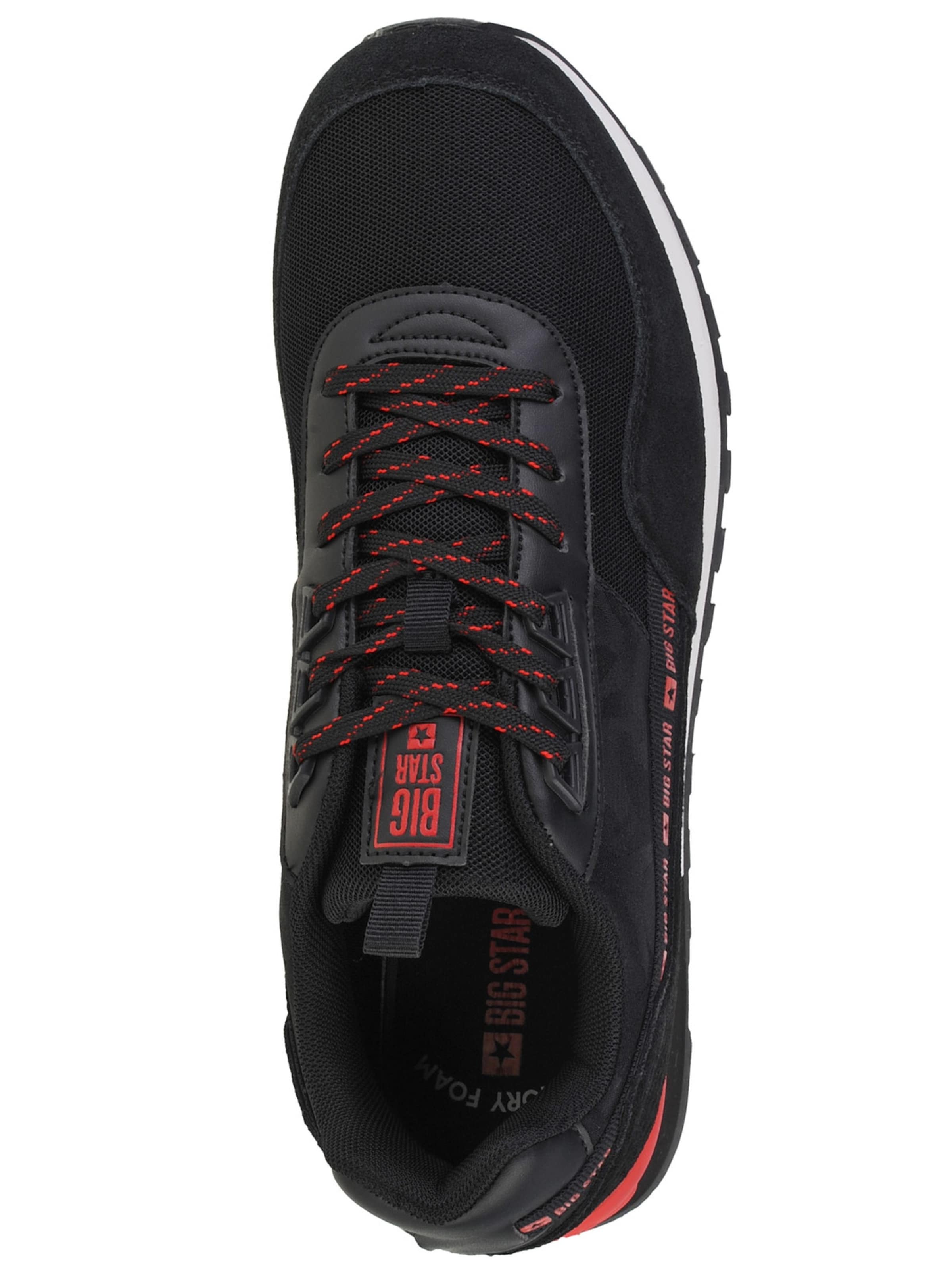 BIG STAR Platform trainers 'Big Star  LL17437' in Black