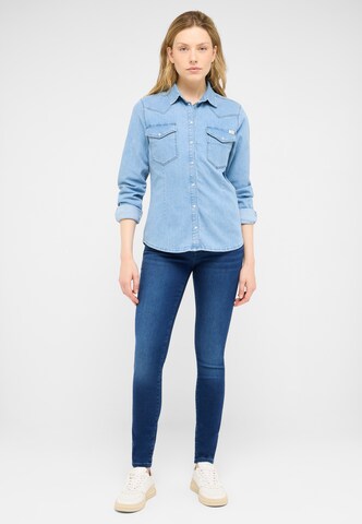 MUSTANG Skinny Jeans 'Quincy' in Blau