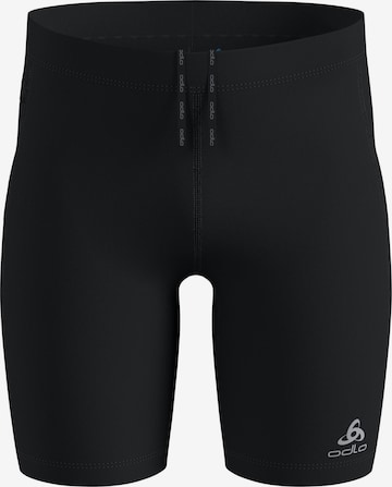 ODLO Regular Sports trousers 'ESSENTIAL' in Black: front
