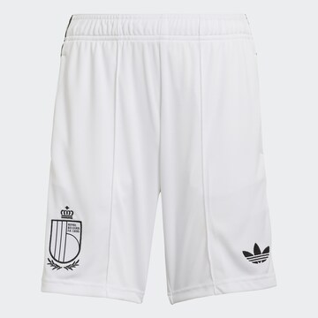 ADIDAS PERFORMANCE - regular Pantalón deportivo 'Belgium 26 Away Kids' en blanco: frente
