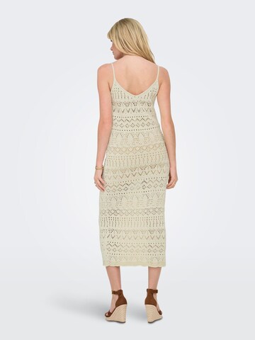 ONLY Gebreide jurk 'ONLAvina' in Beige