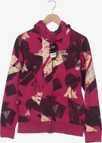Zimtstern Sweatshirt & Zip-Up Hoodie in L in Pink: front