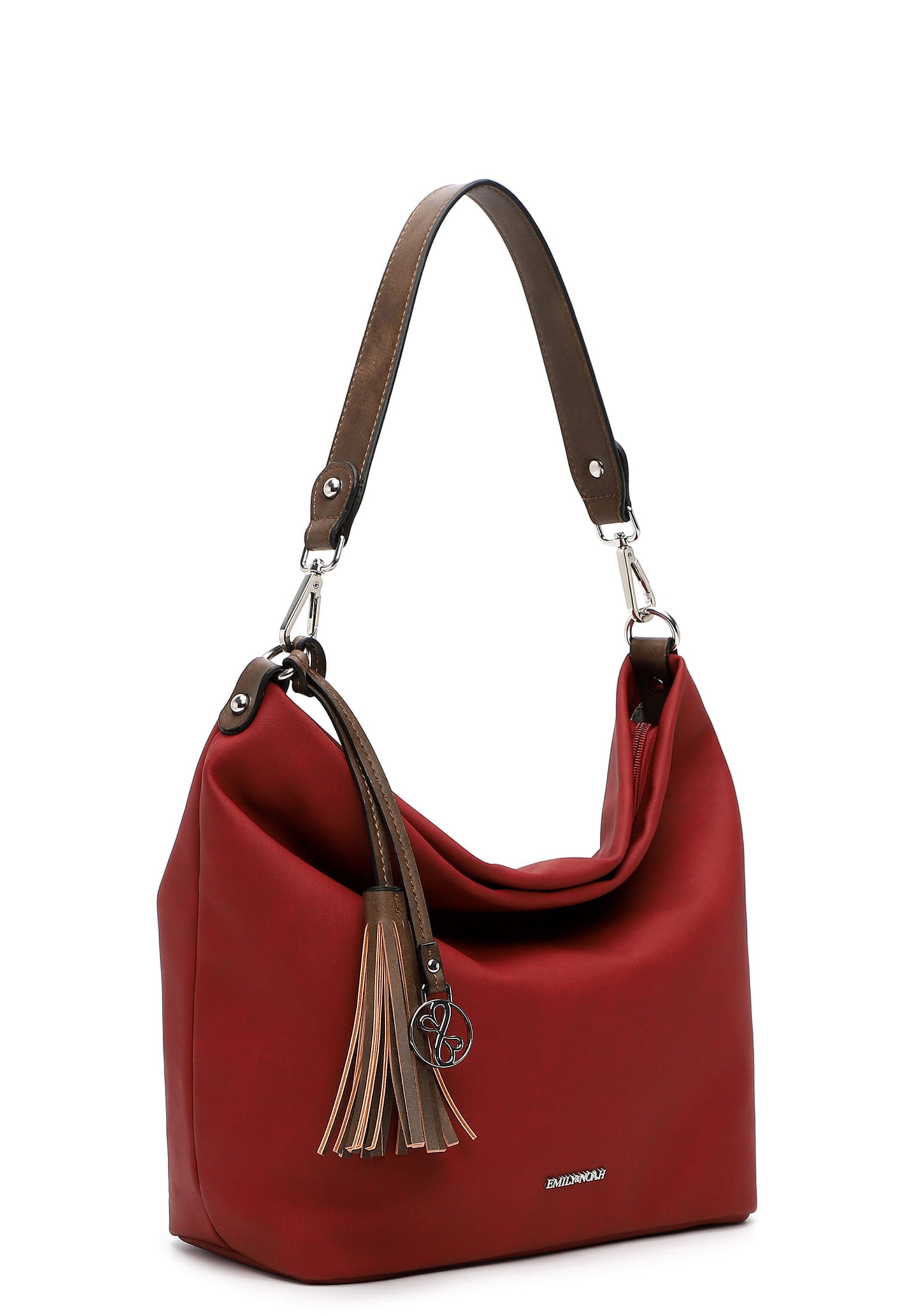 Emily & Noah Shoulder Bag 'Elke' in Red