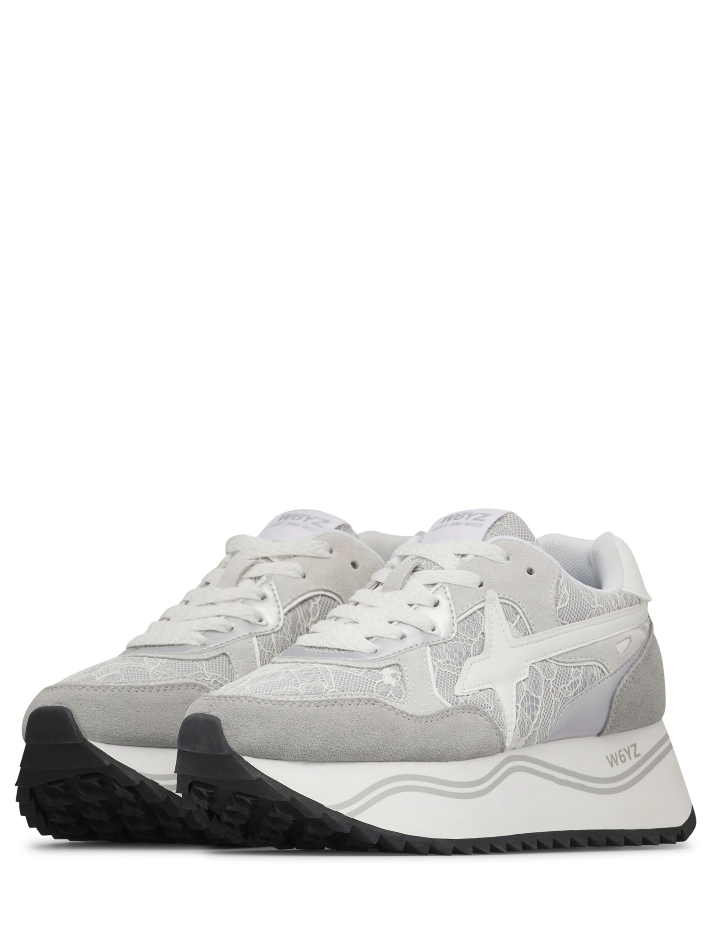 Chaussure à lacets 'DEVA W.' W6YZ en gris