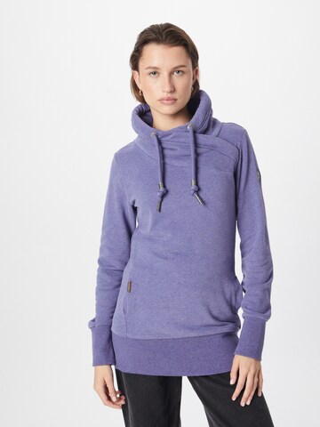 Ragwear Sweatshirt 'NESKA' i blå: framsida