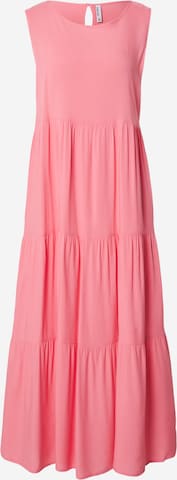 Sublevel Dress in Pink: front