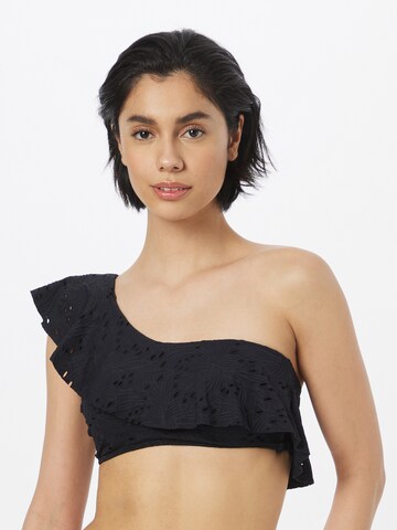 Bandeau Hauts de bikini LingaDore en noir : devant