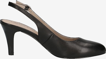 CAPRICE Slingpumps in Schwarz