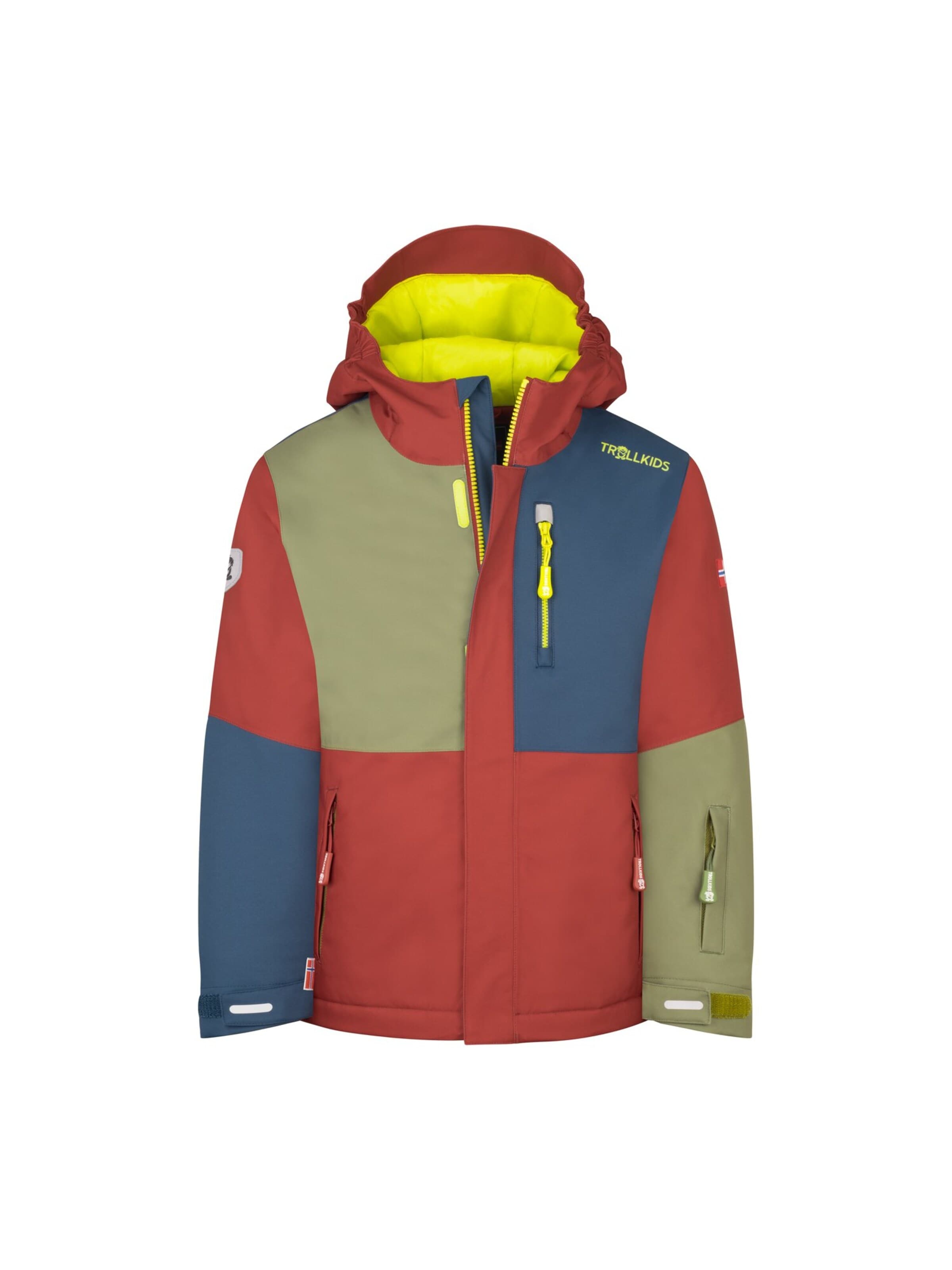 TROLLKIDS Outdoor jacket in Mixed colors: front
