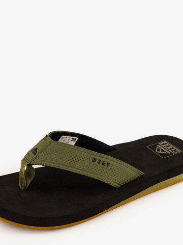 REEF Beach & Pool Shoes 'The Layback' in Green