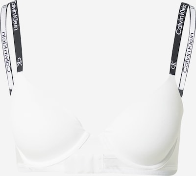Calvin Klein Underwear Сутиен в черно / бяло, Преглед на продукта