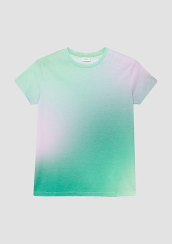 T-Shirt s.Oliver en vert