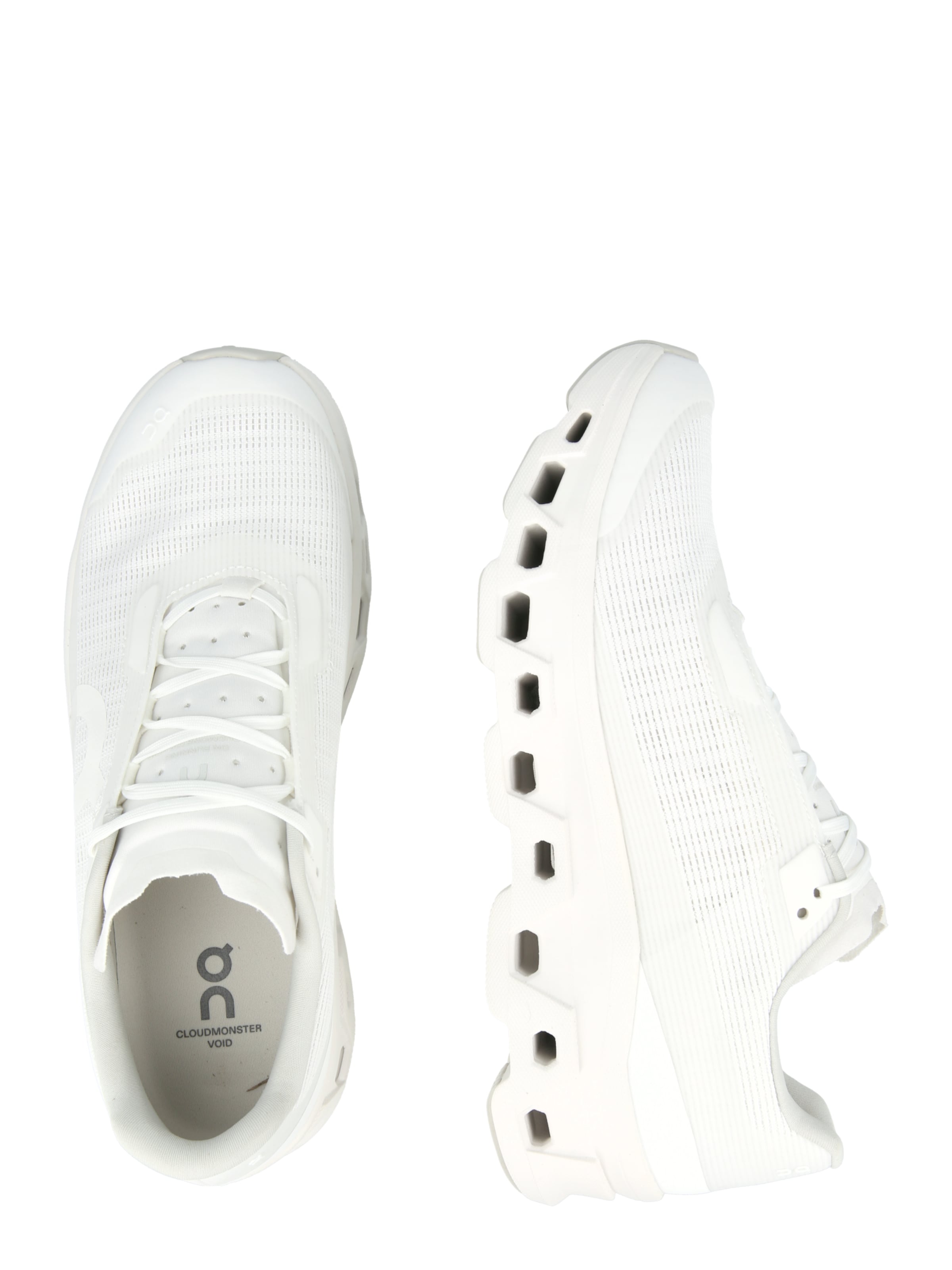 On Juoksukengät 'Cloudmonster Void' värissä valkoinen
