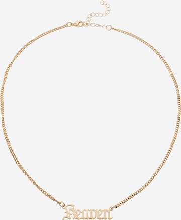 Mister Tee Necklace in Gold: front