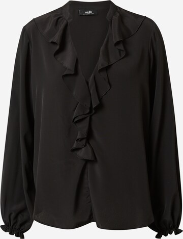 Wallis Blouse in Black: front