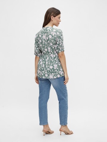 MAMALICIOUS Blouse 'Thea' in Groen