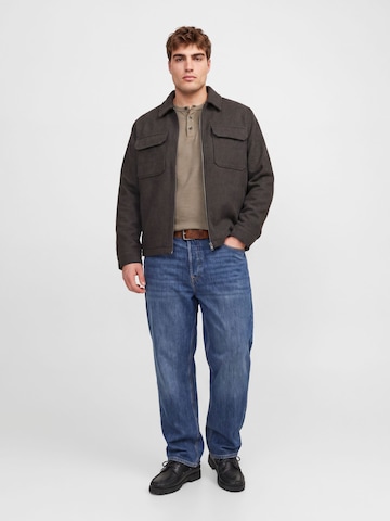 Jack & Jones Plus - Chaqueta de entretiempo 'JPRBLUWakefield' en marrón
