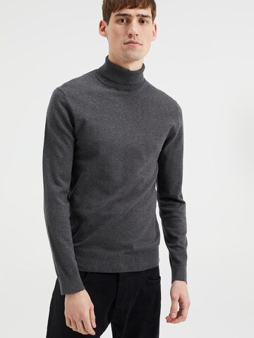 pelēks WE Fashion Džemperis: no priekšpuses