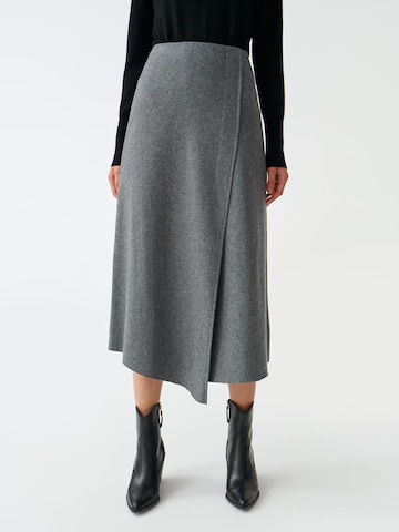 TATUUM Skirt 'WALIA' in Grey: front