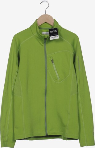 SALOMON Sweatshirt & Zip-Up Hoodie in S in Green: front