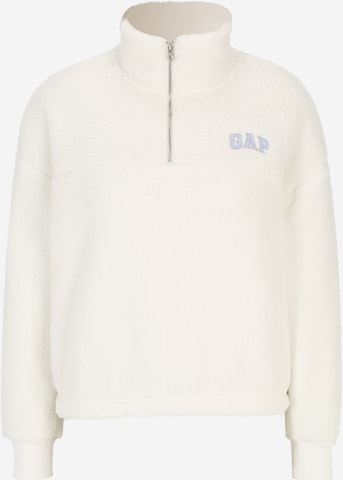 Gap Petite Μπλούζα φούτερ σε λευκό: μπροστά