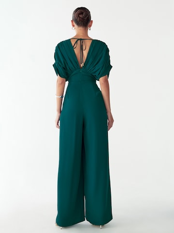 BWLDR Jumpsuit 'Sunny' in Blauw: terug