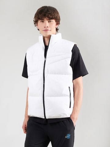 balts Nike Sportswear Veste 'CLUB': no priekšpuses