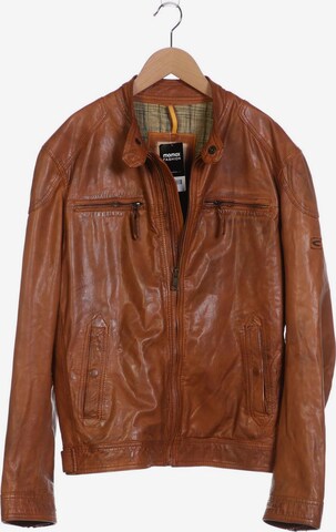 CAMEL ACTIVE Jacket & Coat in M-L in Brown: front