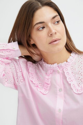 PULZ Jeans Blouse 'Olivia' in Pink