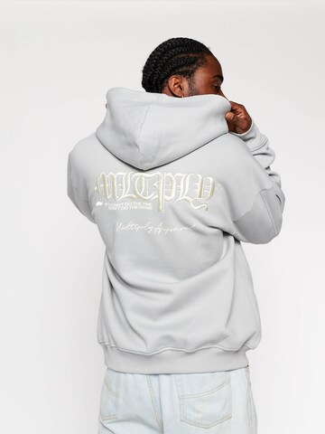 Multiply Apparel Zip-Up Hoodie in Grey