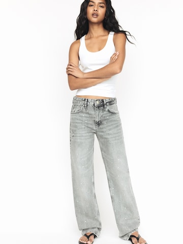 Loosefit Jean Pull&Bear en gris