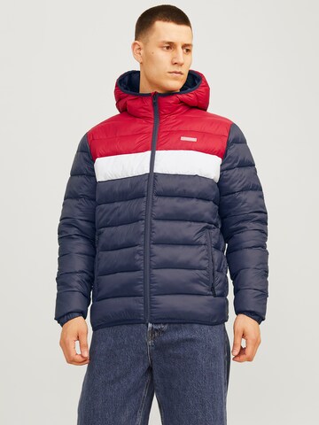 JACK & JONES Overgangsjakke 'JJVINCENT' i blå: forside
