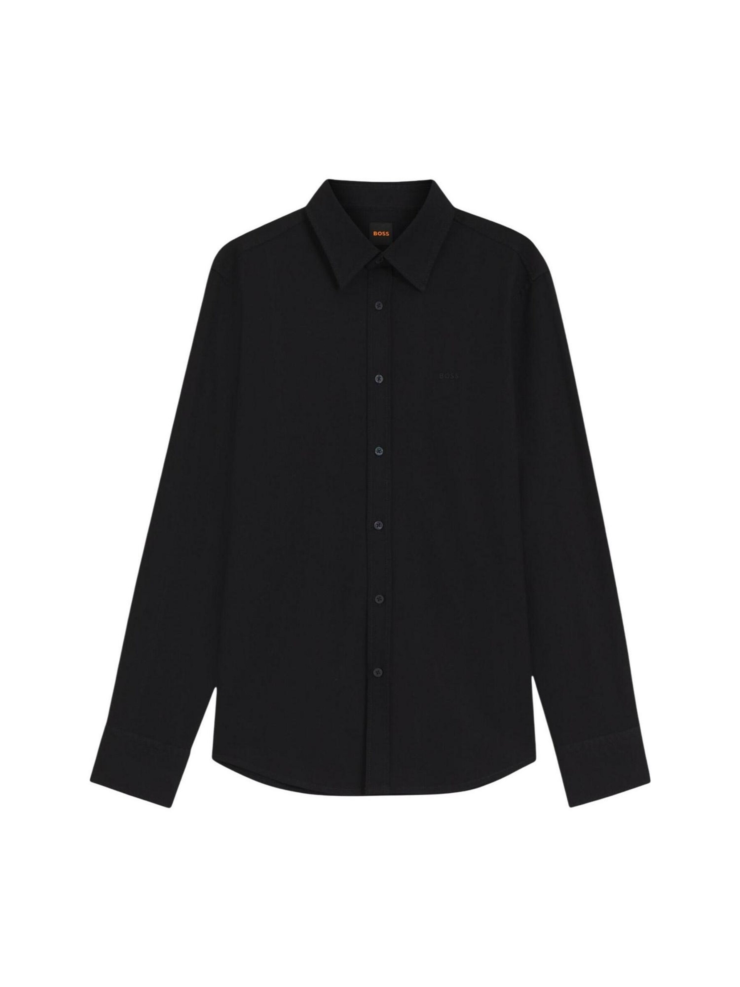 Camicia 'Relegant 6 M 50565600' di BOSS in nero: frontale