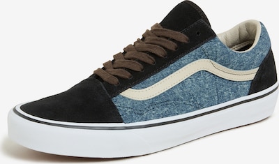 VANS Niske tenisice 'Old Skool' u plavi traper / crna / bijela, Pregled proizvoda