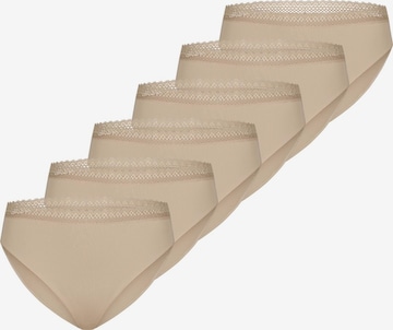 Nina von C. Slip 'Slipboutique' in Beige: voorkant