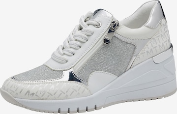 Baskets basses MARCO TOZZI en blanc : devant