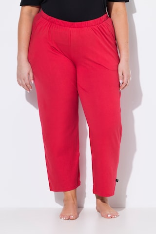 Ulla Popken Pyjamabroek in Rood