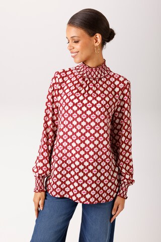 Aniston CASUAL Bluse in Rot: Vorderseite
