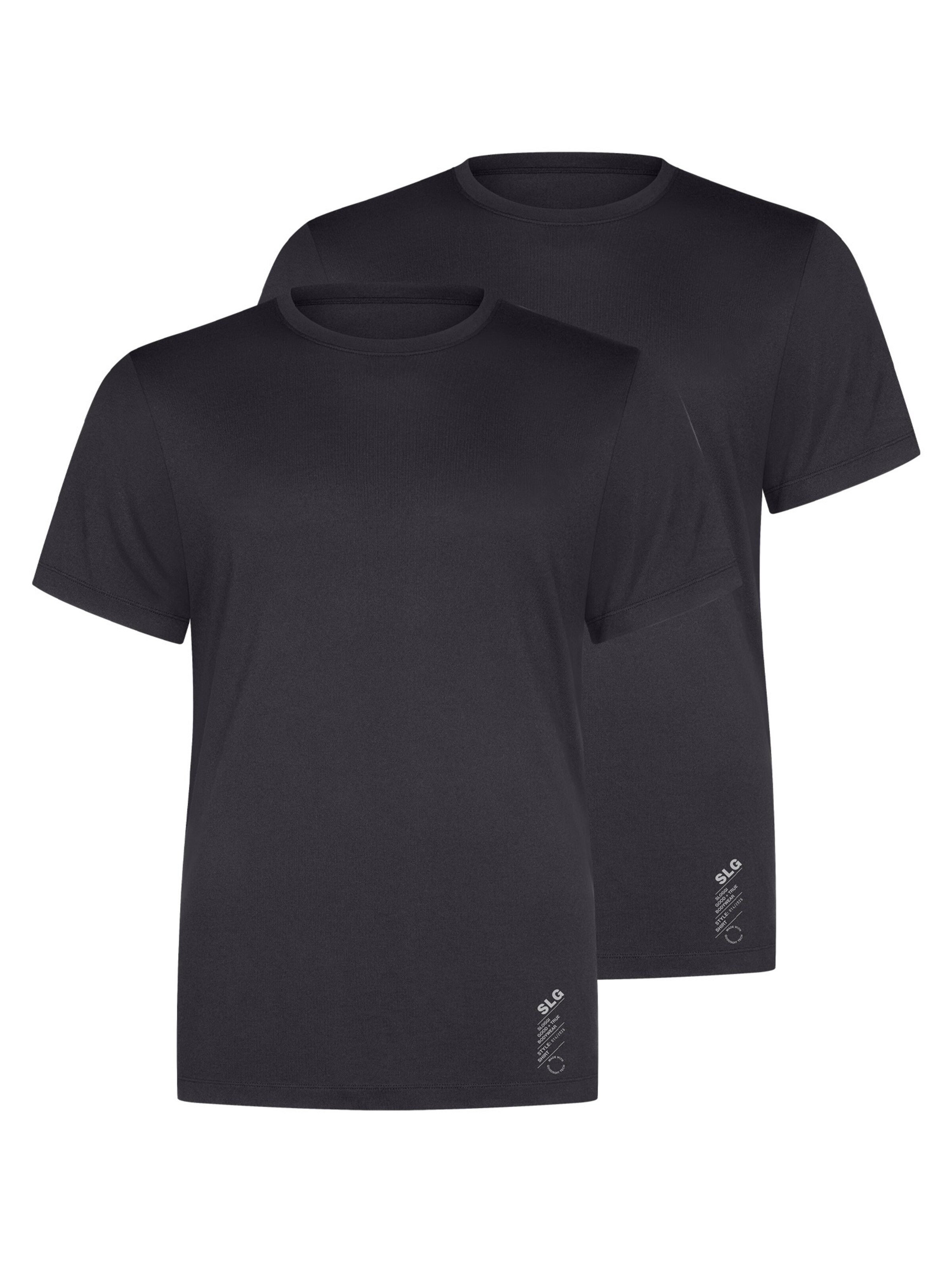 SLOGGI Onderhemd 'SLG Base Soft' in Zwart: voorkant