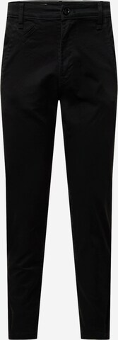 G-Star RAW Slimfit Chino 'Bronson' in Zwart: voorkant