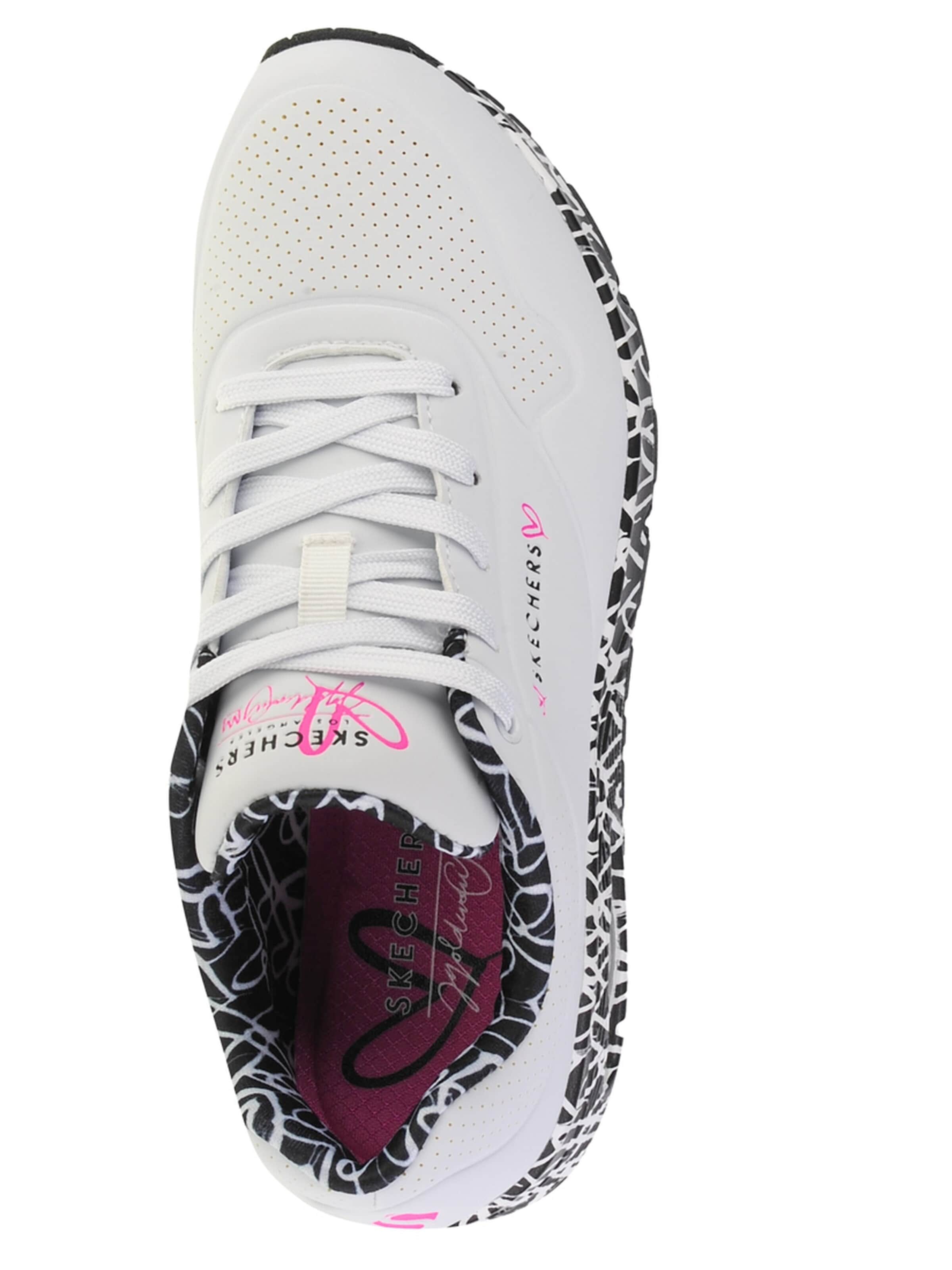 SKECHERS Sneakers laag 'Skechers Uno-Loving Love' in Wit