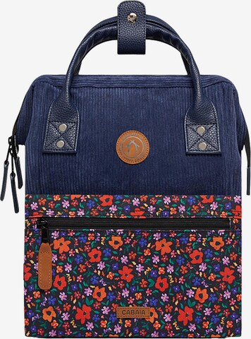 Cabaia Backpack 'Adventurer' in Blue: front