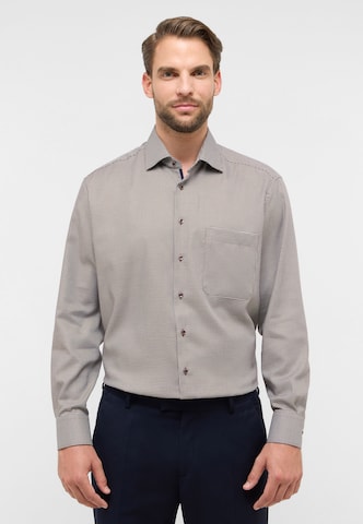 ETERNA Comfort fit Business shirt in Beige: front