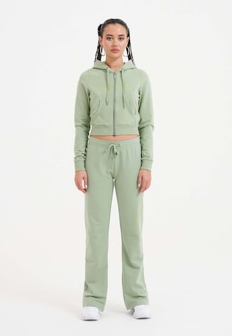 Ed Hardy Sweatjakke 'Love Is Mystery' i grøn: forside