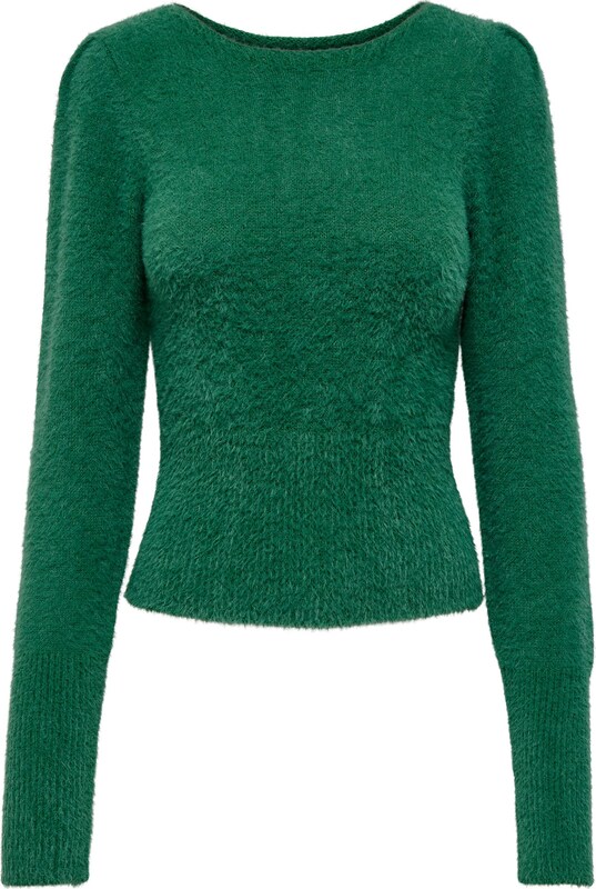 ONLY Pullover 'Ella' in Dunkelgrün ONLY Pullover 'Ella' in Dunkelgrün