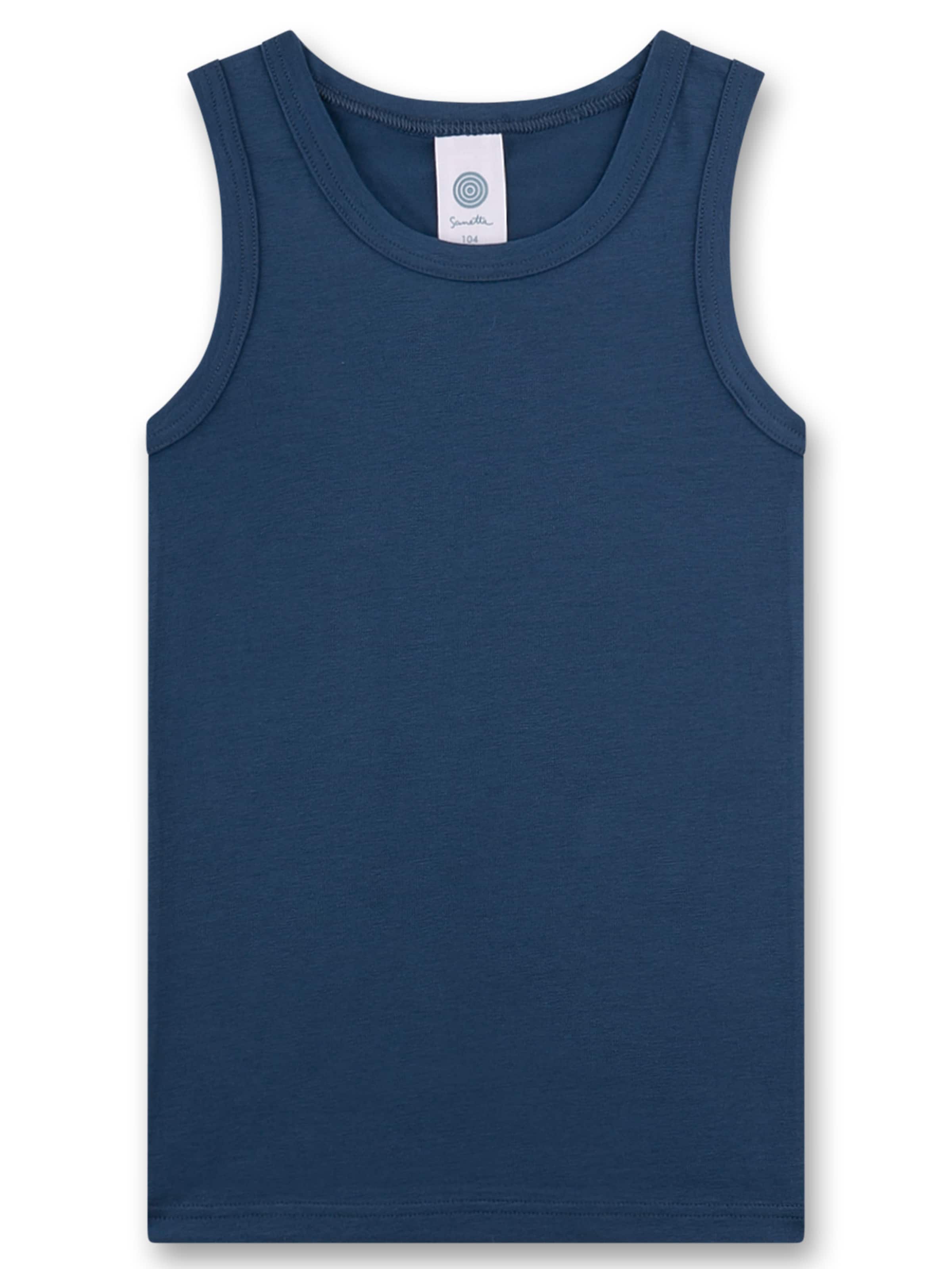 Sanetta Unterhemd in Blau