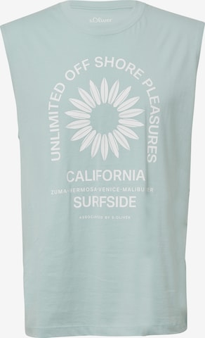 s.Oliver Shirt in Blauw: voorkant