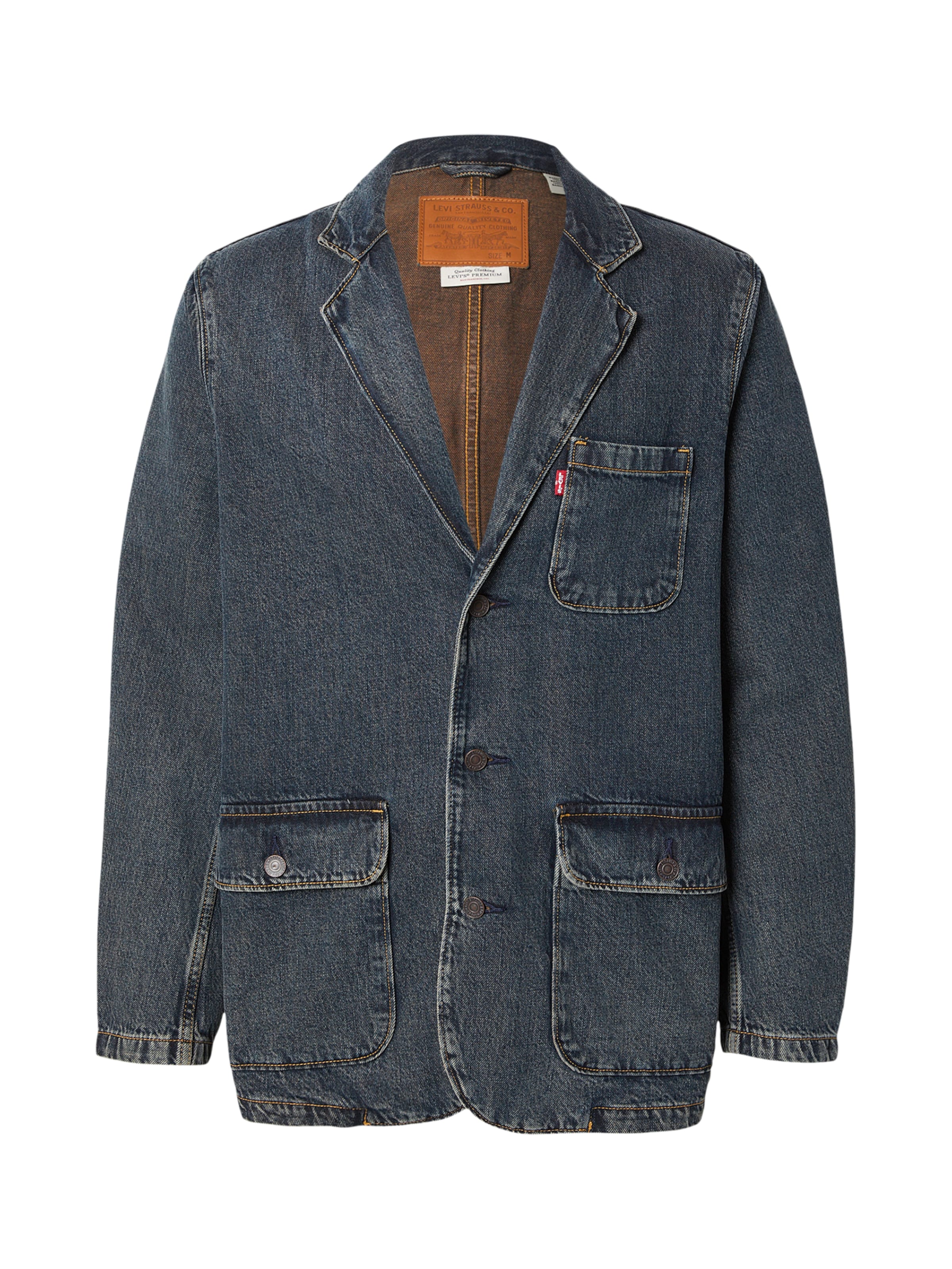 LEVI'S ® Kevad-sügisjope 'PRESIDIO', värv sinine: eest vaates