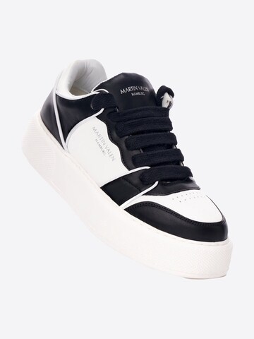 MARTIN VALEN Platform trainers in Black